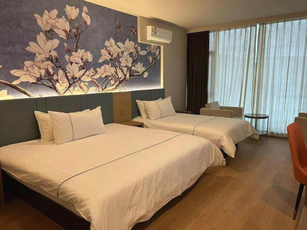 Magnotel Hotel Shanghai Railway Station Magnolia Plaza Exterior foto