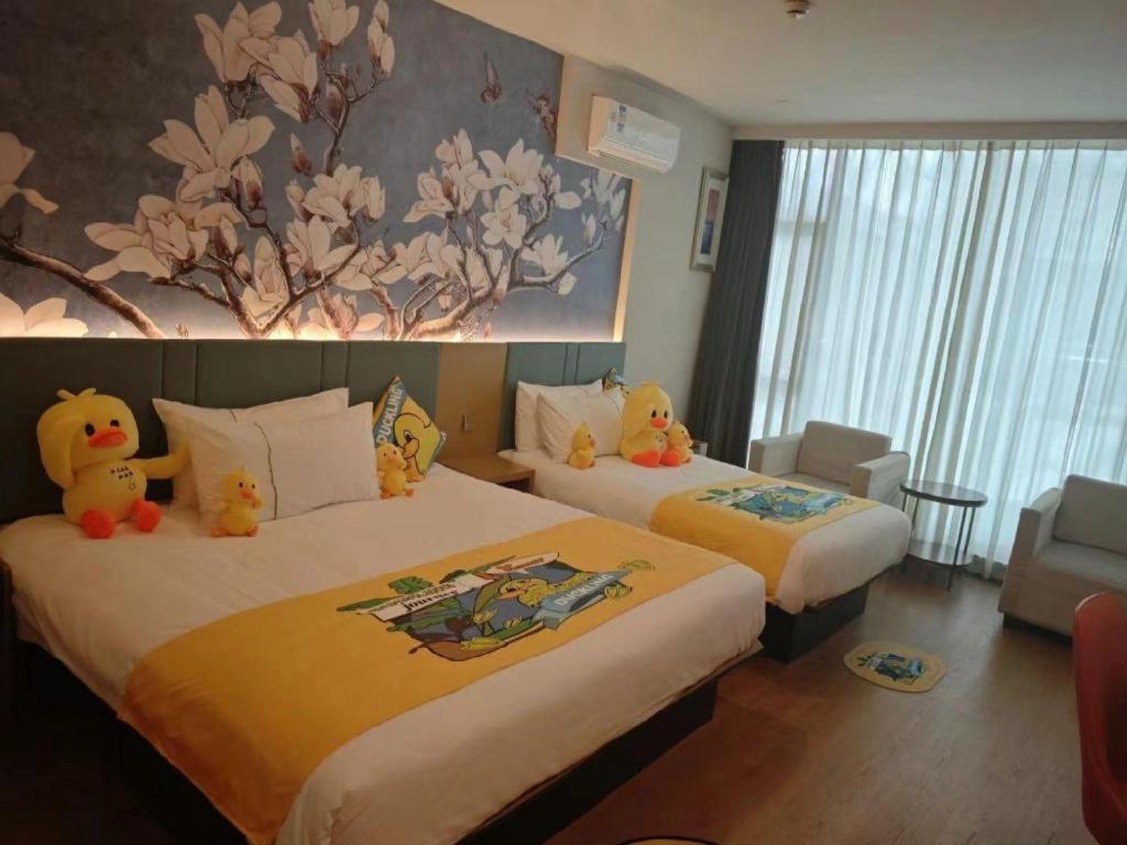 Magnotel Hotel Shanghai Railway Station Magnolia Plaza Exterior foto